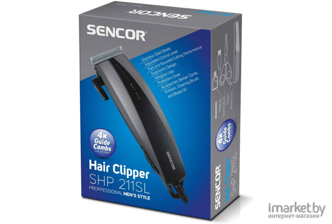 Машинка для стрижки волос Sencor SHP 211SL