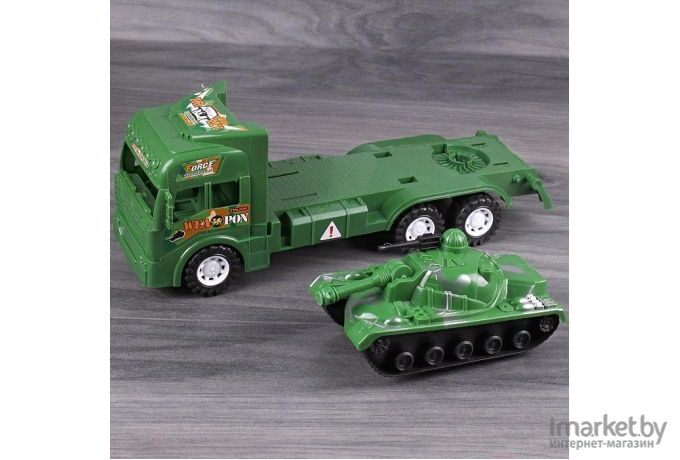 Автовоз игрушечный Darvish военный с техникой [DV-T-1978]