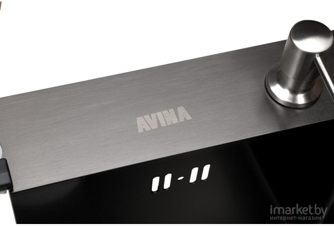 Кухонная мойка Avina HM5045 PVD графит