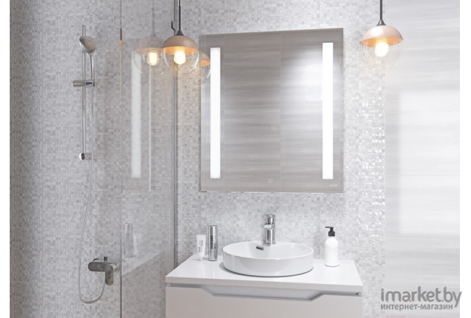 Зеркало для ванной Cersanit Led 020 70х80 [KN-LU-LED020-70-b-Os]