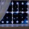 Новогодняя гирлянда Luazon Бахрома 186 LED 2.4х0.9м белый [4356974]