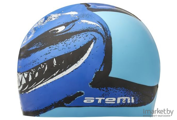Шапочка для плавания Atemi PSC301 акула