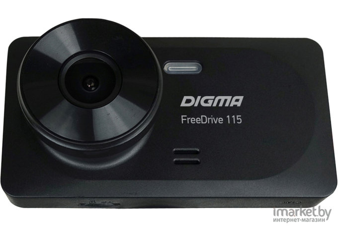 Видеорегистратор Digma FreeDrive 115 черный [FD115]