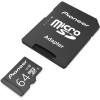 Карта памяти Pioneer MicroSD Card  Cl10/UHS1/U1 64GB [APS-MT1D-064]