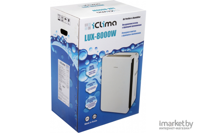 Климатический комплекс IClima LUX-8000W белый