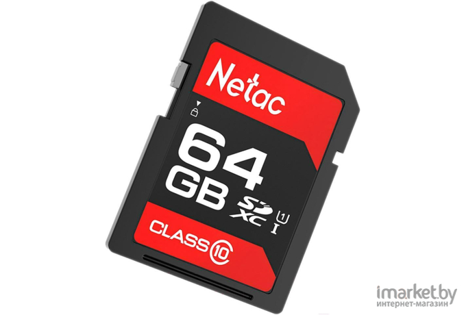 Карта памяти Netac P600 Standard SD 64GB [NT02P600STN-064G-R]