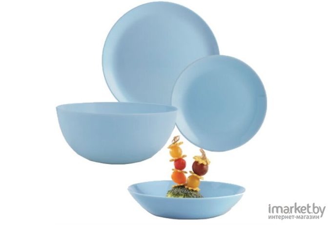 Набор столовой посуды Luminarc Diwali light blue [P2961]