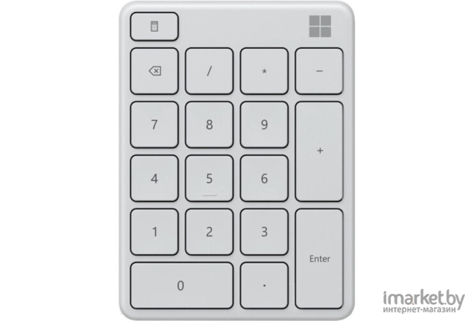 Клавиатура Microsoft Bluetooth Number pad Monza Grey [23O-00022]