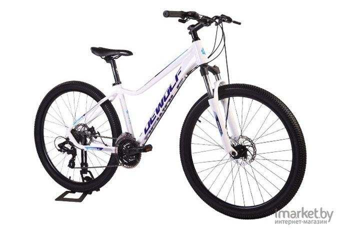 Велосипед Dewolf TRX 10 W 27,5  16 белый/светло-голубой/пурпур [DWF2127540016]