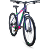Велосипед Forward Apache 27.5 3.2 Disc рама 15 дюймов фиолетовый/зеленый [RBKW1M37G044]