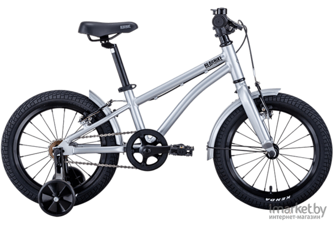 Велосипед Bearbike Kitez 16  OS хром [1BKB1K3C1002]