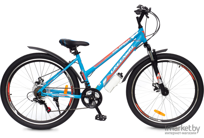Велосипед Greenway COLIBRI-H 27,5 р.17 синий/оранжевый