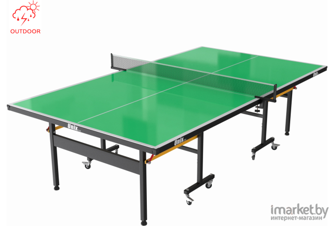 Теннисный стол Unix line outdoor 6mm Green [TTS6OUTGR]