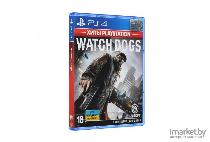 Игра для приставки Ubisoft Watch_Dogs (Хиты PlayStation) [PS4, русская версия] [1CSC20003712]