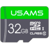 Карта памяти Usams MicroSDHC 32Gb Class 10 зеленый [ZB94TF01]