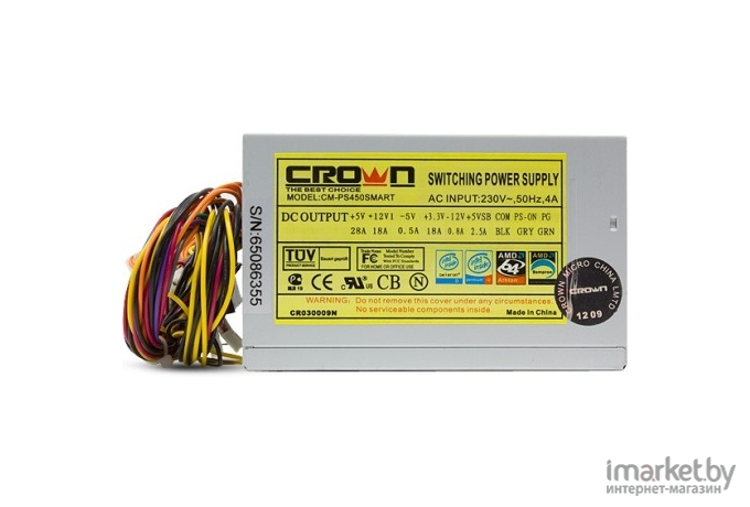 Блок питания CROWN CM-PS450W smart