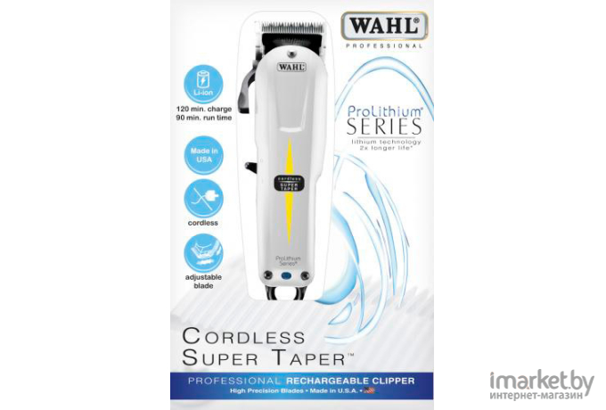 Машинка для стрижки волос Wahl Cordless Super Taper [8591-2316H]