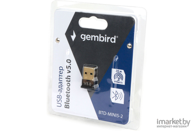 Беспроводной адаптер Gembird BTD-MINI5-2