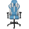 Офисное кресло AksHome Sprinter Eco голубой/белый