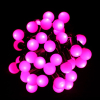 Светодиодная гирлянда ETP LSB-100L 10 м шарики розовый