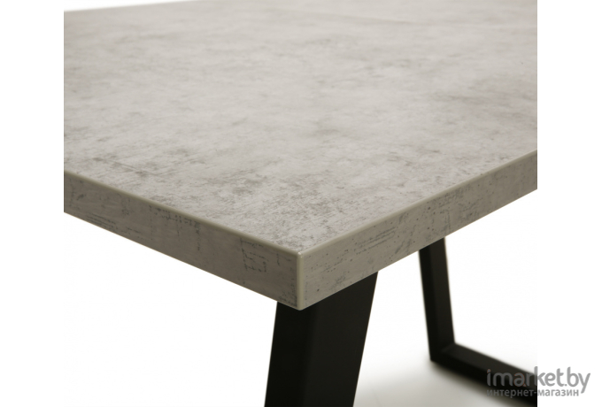 Стол обеденный Stolline Берн бетон чикаго светло-серый [2021060008001]