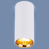 Накладной точечный светильник Elektrostandard DLR030 12W 4200K белый матовый/золото