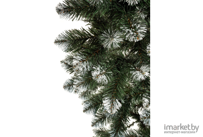 Новогодняя елка Ritm Королева с белыми концами 1.5 м зеленый [ЯШК150]