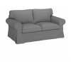 Чехол для мебели Ikea Экторп/Реммарн серый [104.723.39]