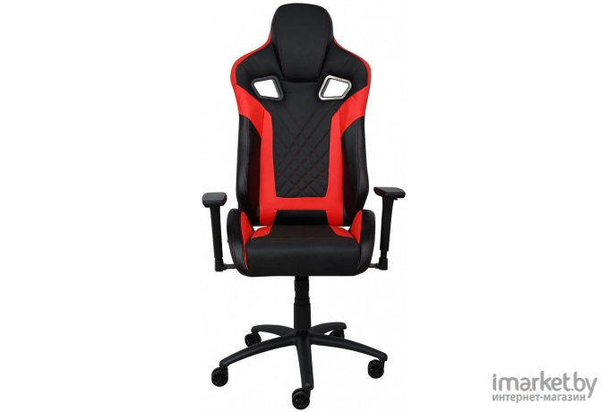 Офисное кресло AksHome Viking красный/черный