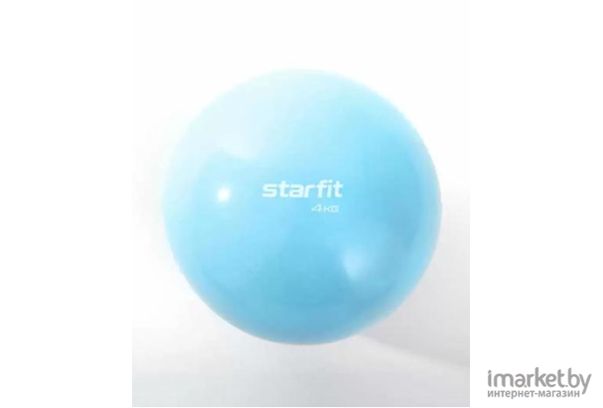 Медицинбол Starfit GB-703 4 кг синий/пастель [GB-703 синий/пастель 4]