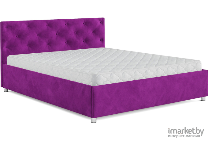 Кровать Mebel-Ars Классик 160 фиолетовый