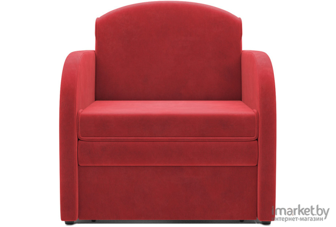 Кресло-кровать Mebel-Ars Малютка кордрой красный