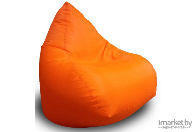 Бескаркасное кресло byROOM Капля оксфорд оранжевый