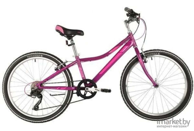 Велосипед Foxx 24SH6SV.JASMINE.12VL21 фиолетовый