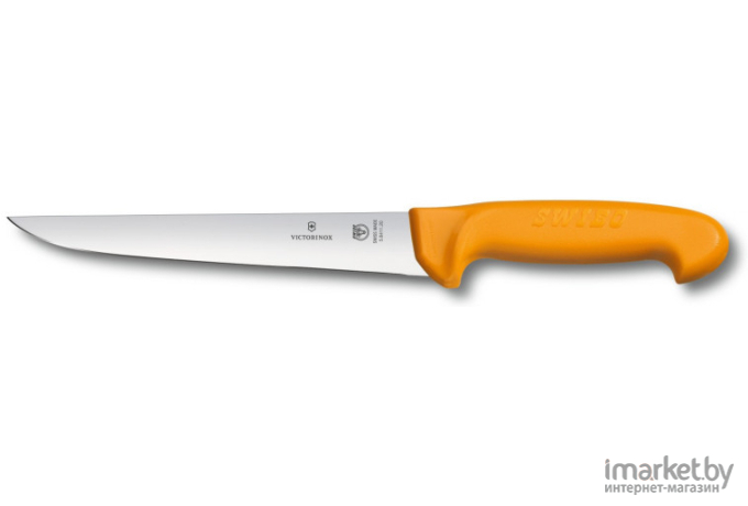 Кухонный нож Victorinox Sticking разделочный для мяса 180мм желтый [5.8411.18]