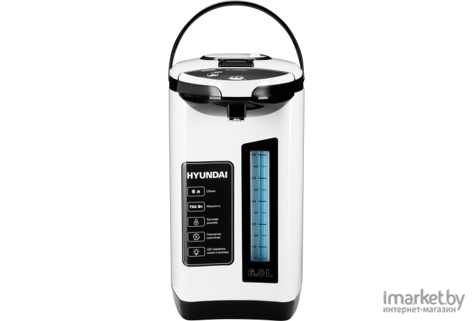 Термопот Hyundai HYTP-3850 6л. 750Вт белый/черный [HYTP-3850]