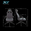 Офисное кресло A4Tech X7 GG-1300 серый