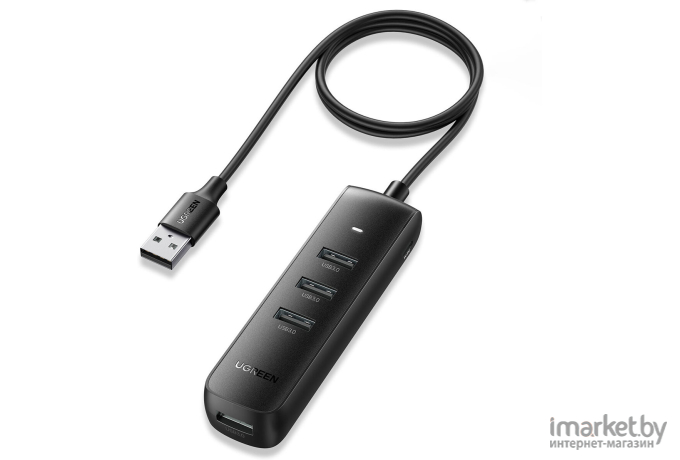 USB-хаб Ugreen CM416-80657 Black (80657)