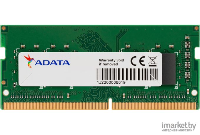 Оперативная память A-Data 4GB DDR4 SO-DIMM PC4-21300 (AD4S26664G19-SGN)