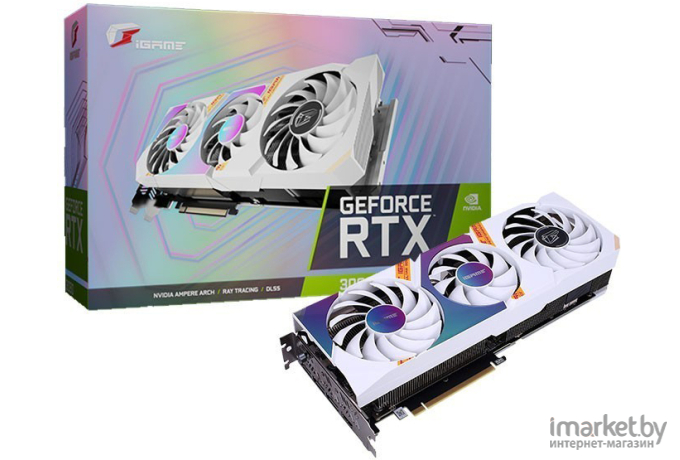 Видеокарта Colorful iGame GeForce RTX 3060 Ultra W OC 12G L-V