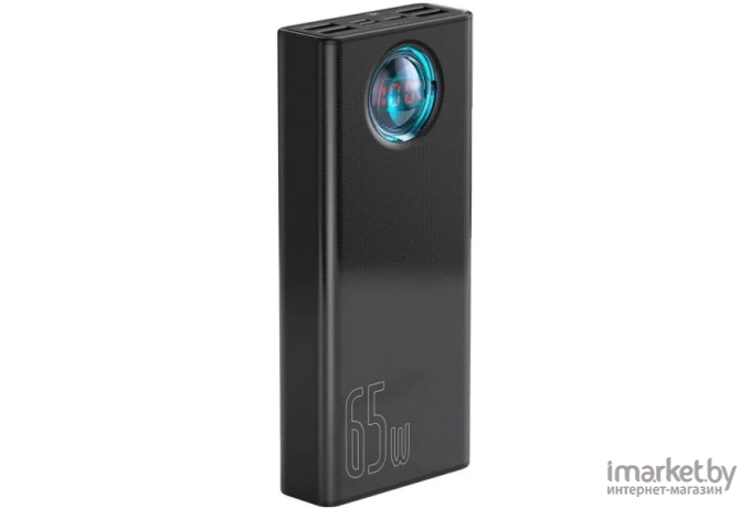 Внешний аккумулятор Baseus PPLG-A01 Amblight Digital Display Quick Charge Power Bank 30000mAh Black