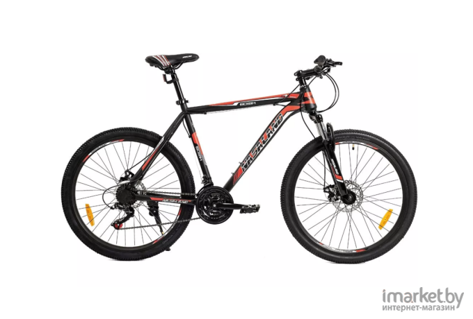 Велосипед горный 26 черно-красный NASALAND 6031M-R рама 21