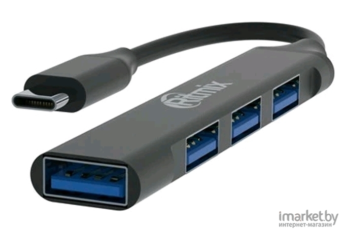 USB Хаб RITMIX CR-4401 Metal