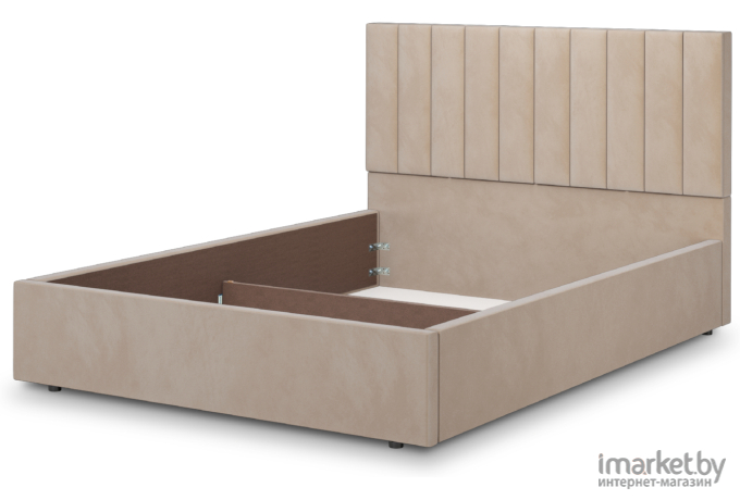 Кровать мягкая Аквилон Рица 14 ПМ (Конфетти мокко)