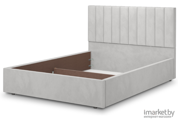 Кровать мягкая Аквилон Рица 14 ПМ (Конфетти сильвер)