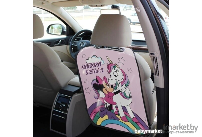 Защитная накидка на автомобильное сиденье SIGER Disney Минни Маус единорог (ORGD0104)