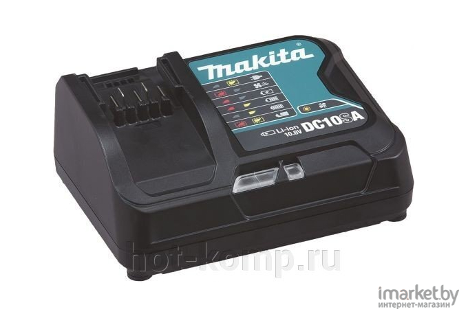 Набор электроинструментов Makita UB100D (пылесос CL108FD, 1*2.0Ah BL1021B, DC10SB, сумка) (CLX245SAX1)