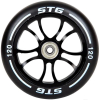 Колесо для трюкового самоката STG 120 мм черный/белый (Х105170)