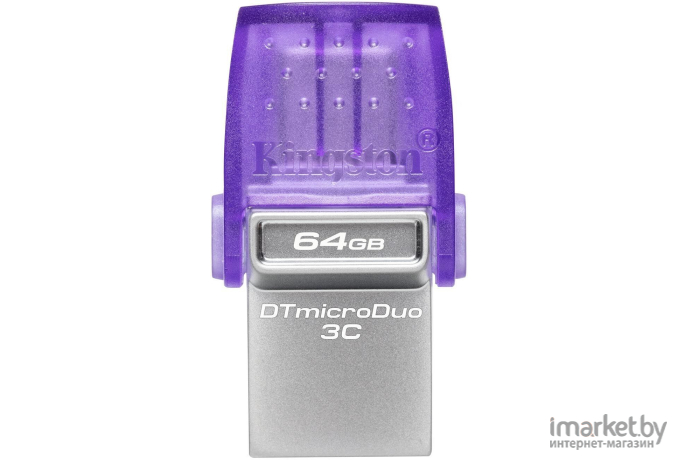 Флеш-диск Kingston DataTraveler microDuo 3C G3 64GB (DTDUO3CG3/64GB)
