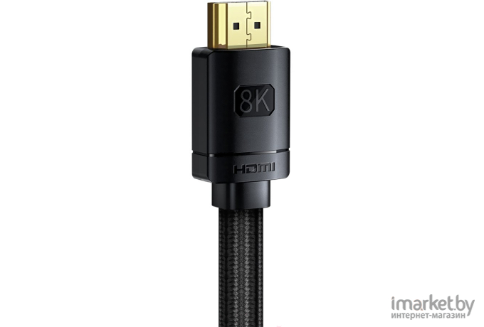 Кабель Baseus High Definition Series HDMI 8K to HDMI 8K Adapter Cable 3m Black (CAKGQ-L01)